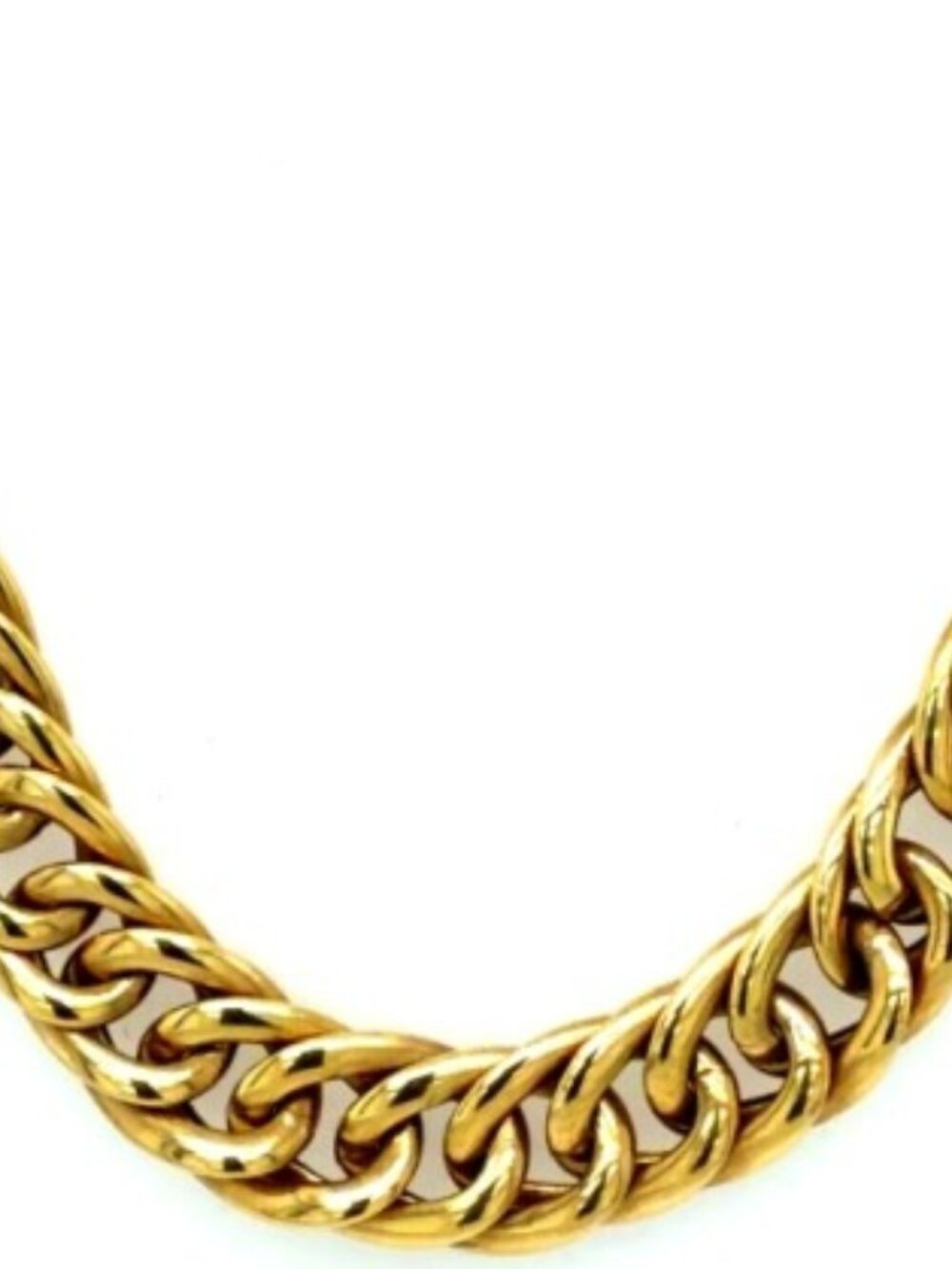 18K Men's Curb Link 18.11 grams of Solid 18K Yellow Gold Magnificient